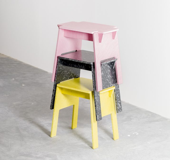 Le tabouret empilable