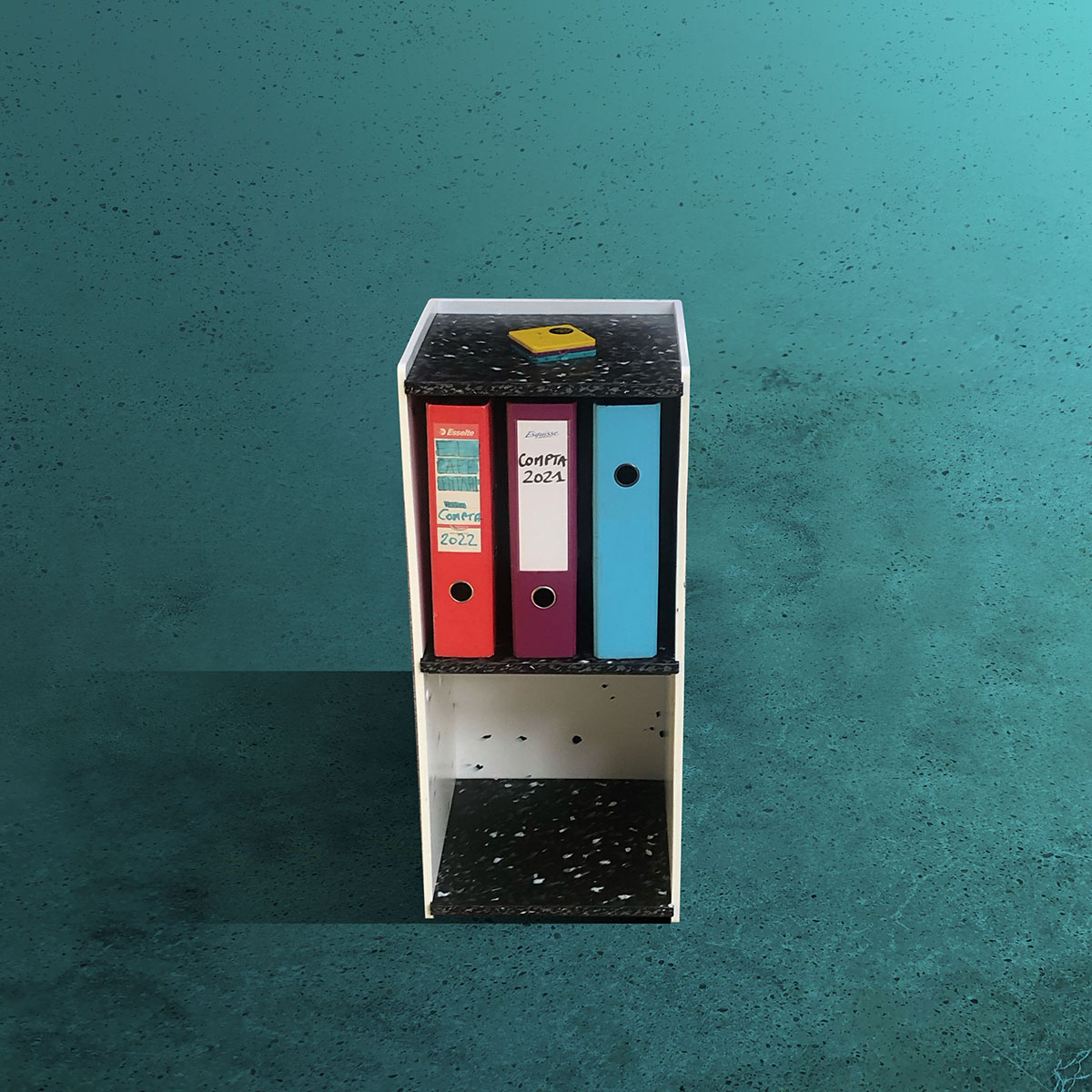 étagère cube en plastique 100% recyclé